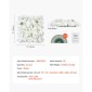 VEVOR 3D Πάνελ τοίχου λουλουδιών, 24 ΤΕΜ 15 x 15 ιντσών, Τεχνητό φλοράλ τοίχου με πλέγμα, απρόσκοπτη σχεδίαση και εύκολη εγκατάσταση για διακόσμηση σκηνικού για παιδικό πάρτι στο σπίτι της ημέρας του Αγίου Βαλεντίνου, Λευκό