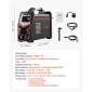 VEVOR MMA Welder, 140A 4-in-1 Welding Machine - MMA (Stick)/DC Pulse MMA/DC Pulse TIG/Lift TIG, LED Display Electric Welder Machine with Synergic Control, IGBT Inverter, Hot Start