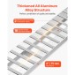 Ράμπες φόρτωσης VEVOR, 2 τμχ 2745 x 380 mm, Σετ ράμπας ρυμουλκούμενου από ανθεκτικό αλουμίνιο και βαρέως τύπου με αντιολισθητικές πλάκες, 4535,9 kg συνδυασμένης χωρητικότητας, για καρότσια, αγροτικά τρακτέρ, ATV, χορτοκοπτικά, μοτοσυκλέτες