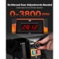 VEVOR Ξυλουργικός Τόρνος, 750 W / 1 HP, Μηχάνημα τόρνου πάγκου ξύλου με μεταβλητή ταχύτητα 150 έως 3800 σ.α.λ., πάγκος εργασίας 304 x 465 mm, κινητήρας συνεχούς ρεύματος χωρίς ψήκτρες, κατασκευή από χυτοσίδηρο, για αρχάριους λάτρεις της ξυλουργικής