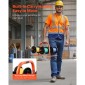 Σχάρα καρουλιού VEVOR, χωρητικότητα 45 kg / 100 lbs, Smart Hand Caddy, Στήριγμα βαρέως τύπου χαλύβδινου σύρματος για έως και 8 καρούλια, MAX 240 mm / 9,45 σε διάμετρος, Εύκολη σχεδίαση ανύψωσης για ηλεκτρική, βιομηχανική και λιανική χρήση