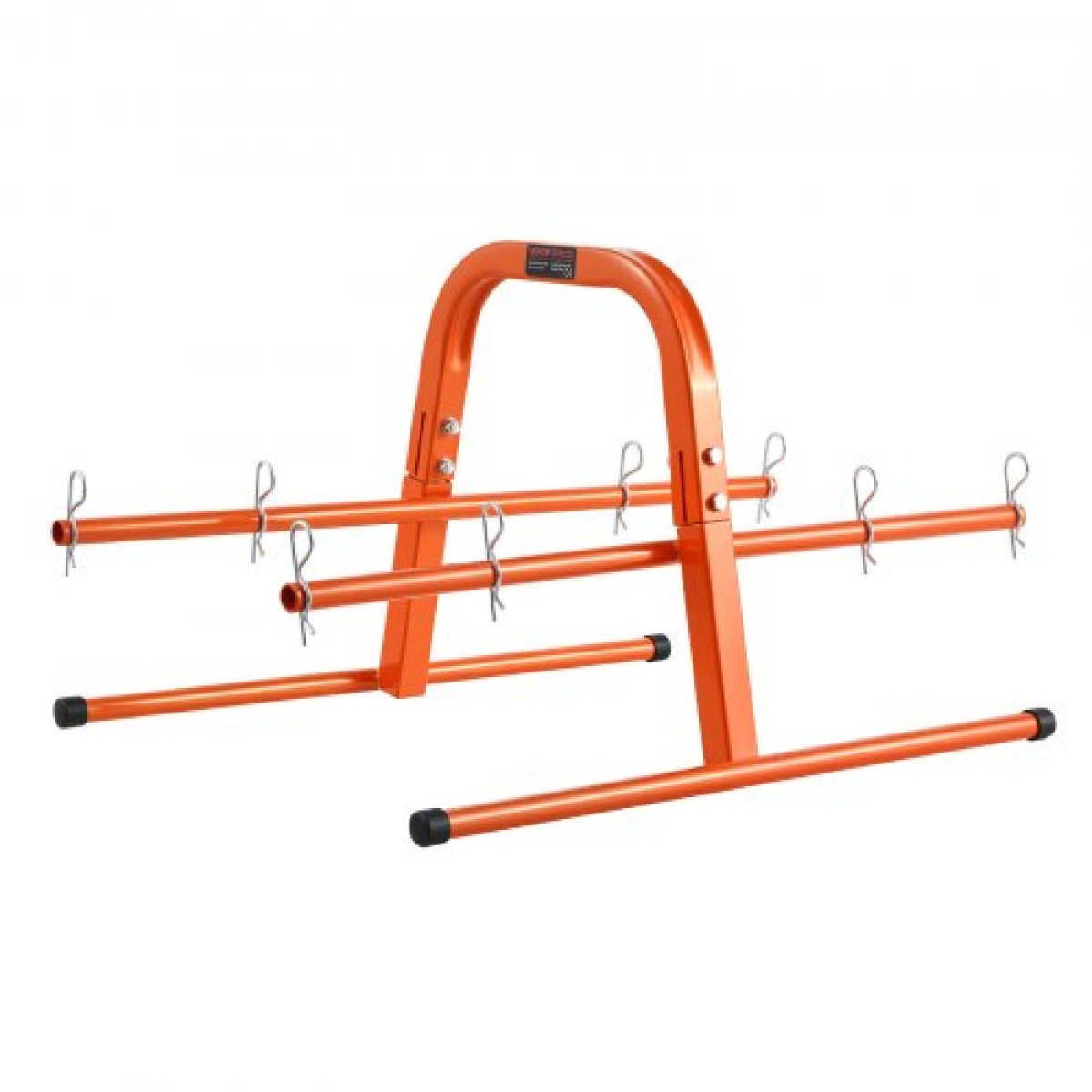 Σχάρα καρουλιού VEVOR, χωρητικότητα 45 kg / 100 lbs, Smart Hand Caddy, Στήριγμα βαρέως τύπου χαλύβδινου σύρματος για έως και 8 καρούλια, MAX 240 mm / 9,45 σε διάμετρος, Εύκολη σχεδίαση ανύψωσης για ηλεκτρική, βιομηχανική και λιανική χρήση
