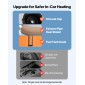 VEVOR Diesel Air Heater, 12-24V 5-8KW, Fast Heating Diesel Parking Heater with Remote Control and Square Color Digital Display, Low Noise, Voice Announcement, για RV, Truck, Camper, Boat και Trailer