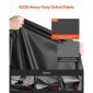 Κάλυμμα για έπιπλα βεράντας VEVOR, 420D Heavy Duty αδιάβροχο κάλυμμα τραπεζαρίας και καρέκλες εξωτερικού χώρου, Καλύμματα τραπεζιών βεράντας μεγάλου τετραγώνου με αεραγωγό για παντός καιρού, 188L x 188W x 71H cm, Μαύρο