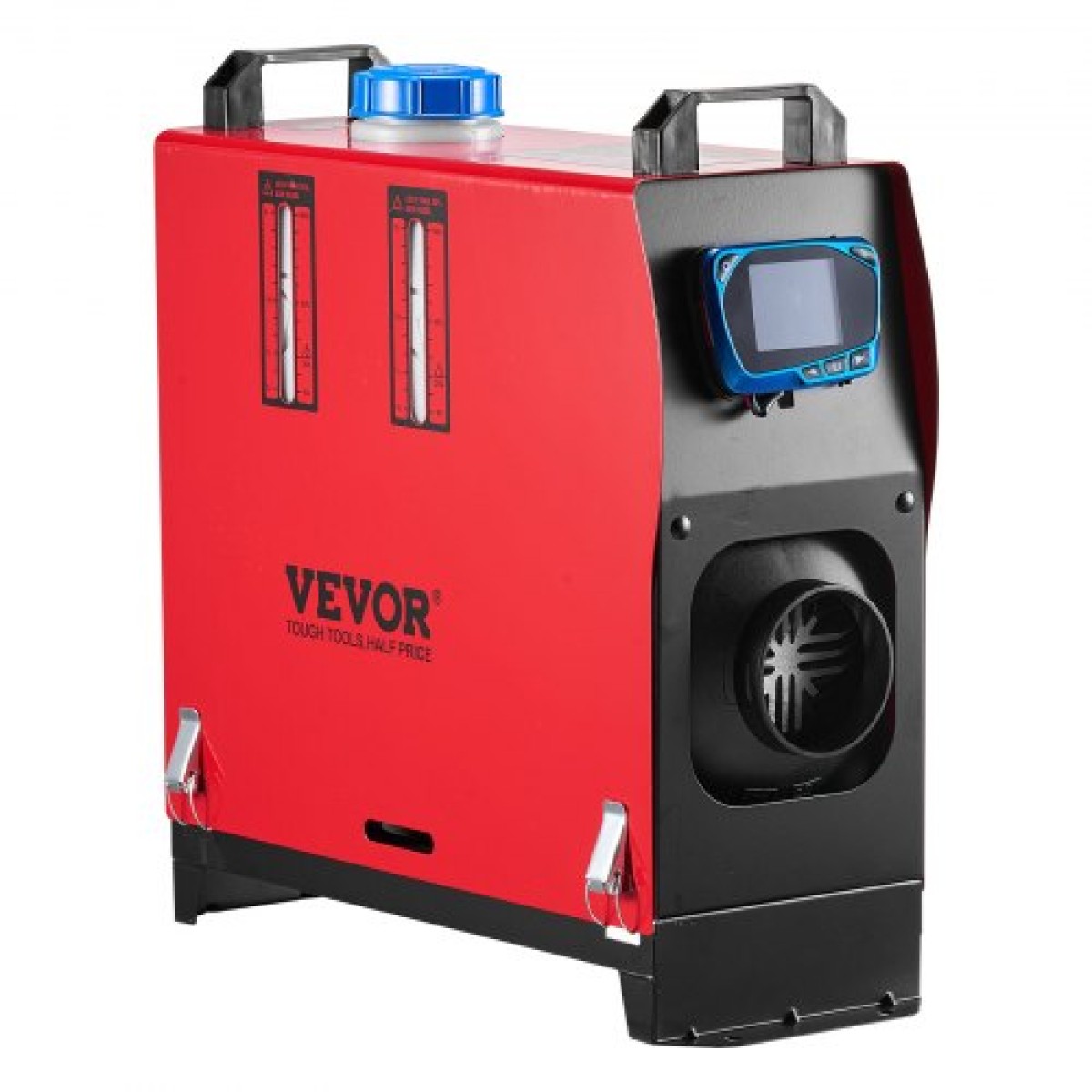 VEVOR Diesel Air Heater, 12-24V 5-8KW, Γρήγορη Θέρμανση Diesel Heater Parking with Remote Control and Blue LCD Switch, Low Noise, Pre-Heating, for RV, Truck, Camper, Van, Boat and Trailer