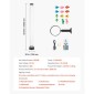 Φωτιστικό VEVOR Bubble Tube 16 Color 120 cm Sensory Lamp Aquarium for Relief Calming