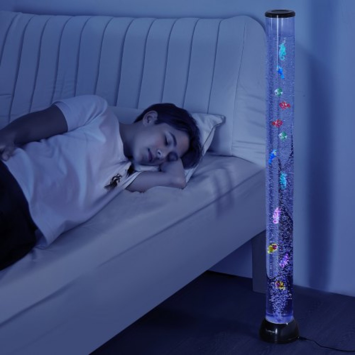 Φωτιστικό VEVOR Bubble Tube 16 Color 120 cm Sensory Lamp Aquarium for Relief Calming