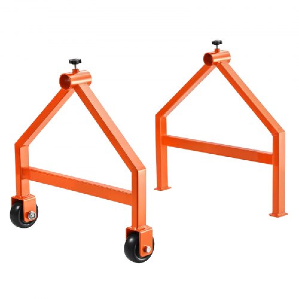 VEVOR Wire Spool Rack for Up to 29.9 in Diameter Spools Cable Caddy with Wheels