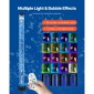 Φωτιστικό VEVOR Bubble Tube 16 Έγχρωμο 150 cm Λάμπα Ενυδρείου για Ανακούφιση