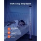 Φωτιστικό VEVOR Bubble Tube 16 Έγχρωμο 150 cm Λάμπα Ενυδρείου για Ανακούφιση