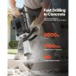 VEVOR Demolition Jack Hammer, 3000 W Ισχυρό Ηλεκτρικό Jackhammer, 1700 BPM Θραύση σκυροδέματος με αιχμηρή σμίλη, θήκη μεταφοράς, γάντια, γυαλιά, για σκυρόδεμα, τοίχο, τούβλο, πλακάκι και θεμέλιο