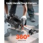 VEVOR Demolition Jack Hammer, 3000 W Ισχυρό Ηλεκτρικό Jackhammer, 1700 BPM Θραύση σκυροδέματος με αιχμηρή σμίλη, θήκη μεταφοράς, γάντια, γυαλιά, για σκυρόδεμα, τοίχο, τούβλο, πλακάκι και θεμέλιο