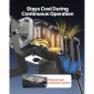 VEVOR Demolition Jack Hammer, 3000 W Ισχυρό Ηλεκτρικό Jackhammer, 1700 BPM Θραύση σκυροδέματος με αιχμηρή σμίλη, θήκη μεταφοράς, γάντια, γυαλιά, για σκυρόδεμα, τοίχο, τούβλο, πλακάκι και θεμέλιο