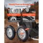 Καρότσια παιχνιδιών VEVOR για κυνήγι, 500LBS Deer Cart Game Hauler, Heavy-Duty Crawler Cart, Παντός εδάφους πτυσσόμενο καρότσι μεταφοράς ελαφιών με ελαστικά που απορροφούν τους κραδασμούς, Utility Gear Dolly for Hunting Ψάρεμα Πεζοπορία