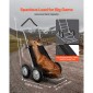 Καρότσια παιχνιδιών VEVOR για κυνήγι, 500LBS Deer Cart Game Hauler, Heavy-Duty Crawler Cart, Παντός εδάφους πτυσσόμενο καρότσι μεταφοράς ελαφιών με ελαστικά που απορροφούν τους κραδασμούς, Utility Gear Dolly for Hunting Ψάρεμα Πεζοπορία