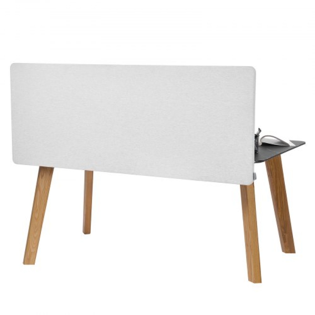 VEVOR Desk Divider Privacy Panel, 1524 x 610 mm Σφιγκτήρας Διαμέρισμα γραφείου γραφείου, PET Cubicle Partition Panel, Workstation Privacy Divider με 2 σφιγκτήρες τύπου C για γραφείο, ανθεκτικό δωμάτιο, βιβλιοθήκη