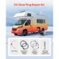 VEVOR 8V Glow Plug Repair Kit, Glow Plug Heater Repair Heater Parking Maintenance Kit with Atomization Mesh, Συμβατό με μοντέλα 2KW 5KW 8KW Diesel Heaters, Diesel Heaters Parts for Car Truck