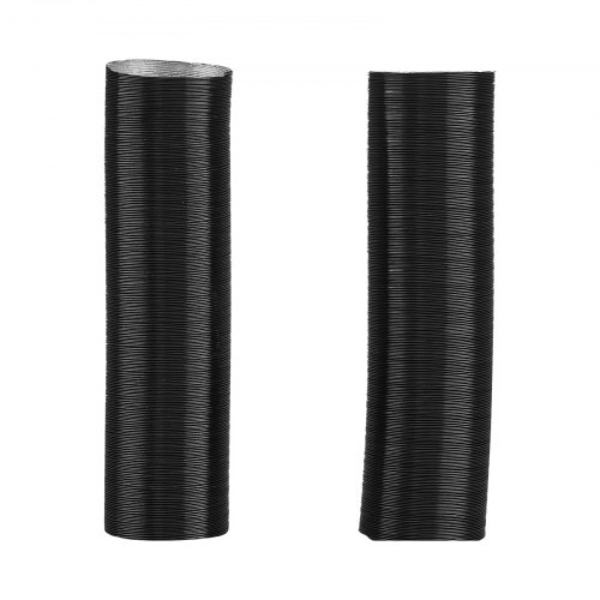 VEVOR Diesel Heater Pipe Duct Vent Kit, 75mm Heater Pipe Σετ εξαερισμού θερμού αέρα με σύνδεσμο σχήματος Y & σφιγκτήρες αεραγωγών, Heaters Parking Air Duct Kit για 2KW 5KW 8KW Diesel Heaters, Μαύρο