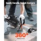 VEVOR Demolition Jack Hammer, 2800 W Ισχυρό Ηλεκτρικό Jackhammer, 1200 BPM Θραύση σκυροδέματος με αιχμηρή σμίλη, επίπεδη σμίλη, θήκη μεταφοράς, γάντια, για σκυρόδεμα, τοίχο, τούβλο, πλακάκι και θεμέλιο