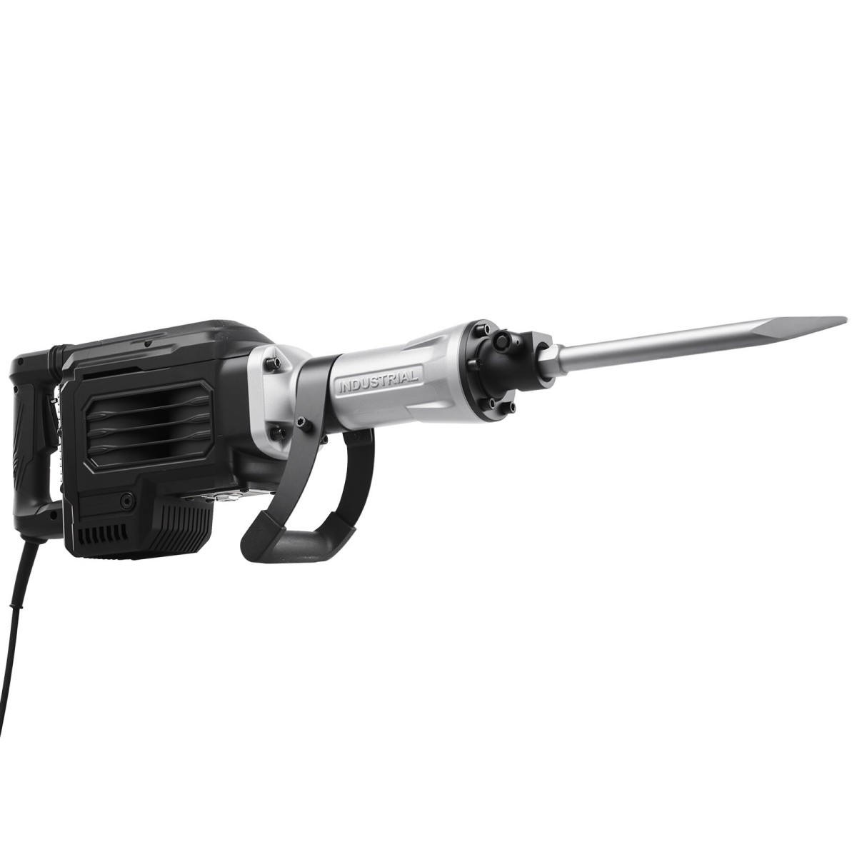 VEVOR Demolition Jack Hammer, 2800 W Ισχυρό Ηλεκτρικό Jackhammer, 1200 BPM Θραύση σκυροδέματος με 3 σμίλες, ένα πήλινο φτυάρι, θήκη μεταφοράς, γάντια, για σκυρόδεμα, τοίχο, τούβλο, πλακάκι και θεμέλιο
