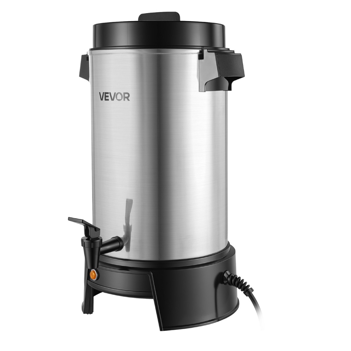 VEVOR Commercial Coffee Urn, 42 Cup 6,3L Dispenser ζεστού ροφήματος με βρύση χωρίς σταγόνες, καφετιέρα ταχείας παρασκευής 1190W, Αυτόματος έλεγχος θερμοκρασίας, για κέτερινγκ, πάρτι, εκκλησία & εστιατόριο