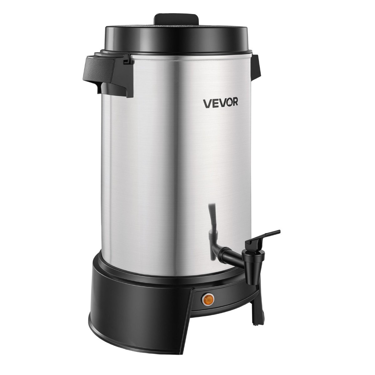 VEVOR Commercial Coffee Urn, 42 Cup 6,3L Dispenser ζεστού ροφήματος με βρύση χωρίς σταγόνες, καφετιέρα ταχείας παρασκευής 1190W, Αυτόματος έλεγχος θερμοκρασίας, για κέτερινγκ, πάρτι, εκκλησία & εστιατόριο