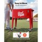 VEVOR 75,71 L Rolling Ice Chest, Χωράει έως και 50 μπουκάλια / 110 κουτάκια, φορητό αίθριο Party Bar Drink Cooler Cart με 4 περιστρεφόμενους τροχούς (2 με φρένα), τρόλεϊ ψύξης ποτών με ανοιχτήρι μπουκαλιών, κόκκινο