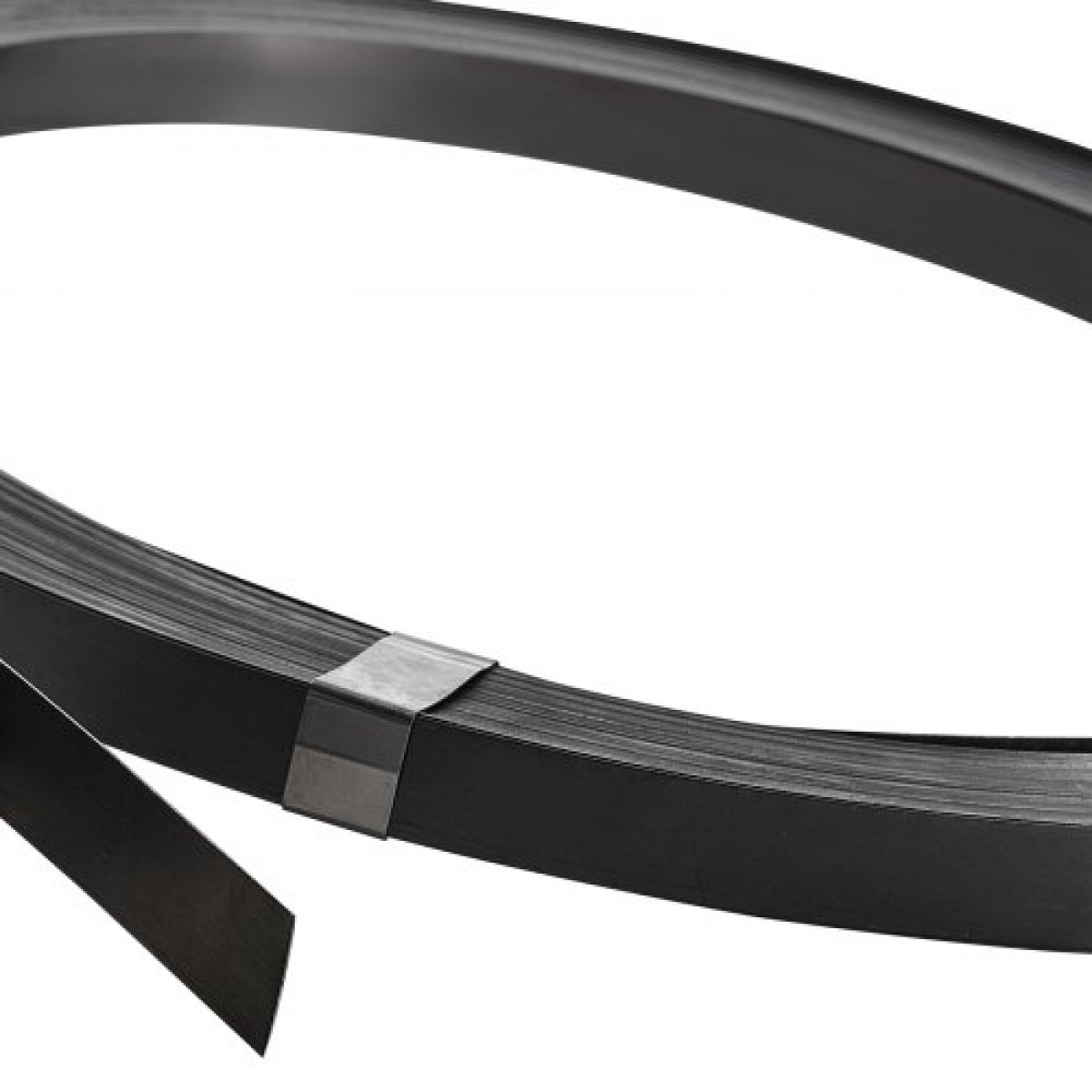 Πηνίο VEVOR Steel Strapping, 19 mm x 0,55 mm x 91 m, Μεταλλικό ρολό ταινίας που αντέχει σε σκληρό περιβάλλον, 775,6 kg Αντοχή σε θραύση, Πηνίο ιμάντα παλέτας βαρέως τύπου για συσκευασία παλετών