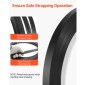 Πηνίο VEVOR Steel Strapping, 19 mm x 0,55 mm x 91 m, Μεταλλικό ρολό ταινίας που αντέχει σε σκληρό περιβάλλον, 775,6 kg Αντοχή σε θραύση, Πηνίο ιμάντα παλέτας βαρέως τύπου για συσκευασία παλετών