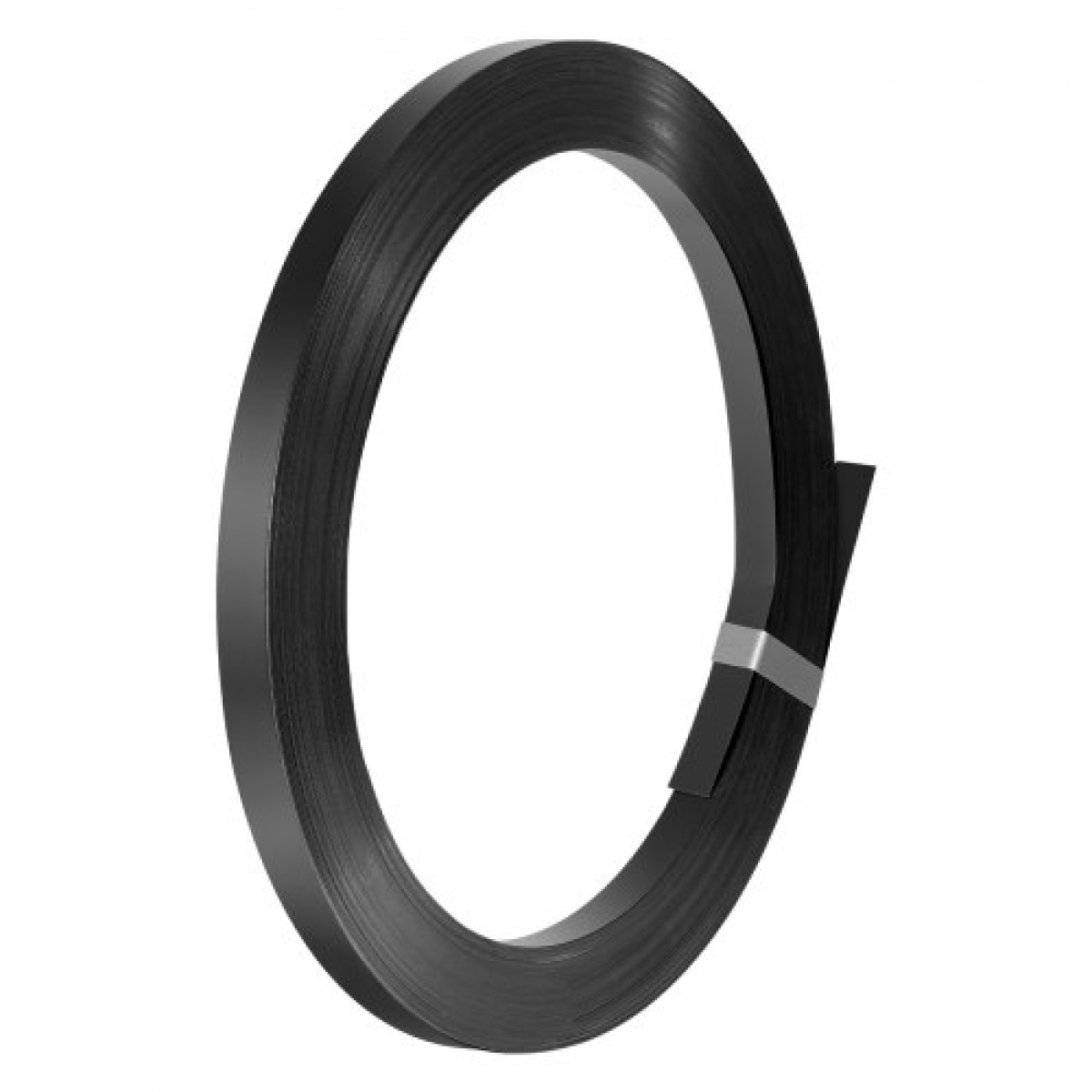 Πηνίο VEVOR Steel Strapping, 19 mm x 0,55 mm x 91 m, Μεταλλικό ρολό ταινίας που αντέχει σε σκληρό περιβάλλον, 775,6 kg Αντοχή σε θραύση, Πηνίο ιμάντα παλέτας βαρέως τύπου για συσκευασία παλετών