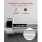 Barbell Bar VEVOR 6FT, ταιριάζει σε πλάκες βάρους 2 ιντσών, επιχρωμιωμένη μπάρα μπάρα με γρατσουνισμένη λαβή για προπόνηση δύναμης, Άρση βαρών, Squat, Deadlift, πρέσα πάγκου, μπούκλα, πρέσα οροφής, χωρητικότητα 500 λίβρες