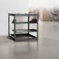 VEVOR 10U Open Frame Network Rack, Βάθος 585 mm, Επίτοιχος ή Επιδαπέδιος Server Rack, Heavy Duty 4 Post, με αεριζόμενα ράφια & εξοπλισμό στερέωσης, χωράει όλο τον εξοπλισμό πληροφορικής δικτύωσης AV Gear