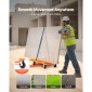 VEVOR Drywall Cart Dolly, χωρητικότητα φορτίου 816 kg, Dolly από ατσάλινο πάνελ με 4 περιστρεφόμενους τροχούς, ανθεκτικό και μακράς διαρκείας, καρότσι φορτηγού πάνελ με ιμάντα πρόσδεσης για κόντρα πλακέ, γυψοσανίδες, γυαλί, πορτοκαλί