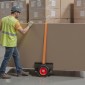 VEVOR Panel Dolly, χωρητικότητα φόρτωσης 453,6 kg, Μετακίνηση γυψοσανίδας με ελαστικούς τροχούς 25 cm για διαφορετικά εδάφη, ρυθμιζόμενο καρότσι πάνελ σφιγκτήρα για χαλύβδινα πάνελ, στρώμα, πόρτες και φύλλο γυψοσανίδας, μαύρο