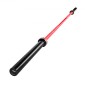 VEVOR Barbell Bar 220cm, Εφαρμόστε πλάκες βάρους 2 ιντσών, Barbell Bar με κοντή λαβή για προπόνηση δύναμης, Άρση βαρών, Squat, Deadlift, Πρέσα πάγκου, Curl, Overhead Press, Χωρητικότητα 1000lbs/453kg