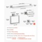 Σετ εξοπλισμού μπάνιου VEVOR Brushed Nickel, Σετ αξεσουάρ μπάνιου 5 τεμαχίων, Μπάρα πετσετών 24 ιντσών από ανοξείδωτο ατσάλι, κρεμάστρα για πετσέτες, 2 γάντζοι για πετσέτες, θήκη για χαρτί υγείας για μπάνιο, επιτοίχια