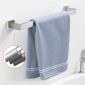 Σετ εξοπλισμού μπάνιου VEVOR Brushed Nickel, Σετ αξεσουάρ μπάνιου 5 τεμαχίων, Μπάρα πετσετών 24 ιντσών από ανοξείδωτο ατσάλι, κρεμάστρα για πετσέτες, 2 γάντζοι για πετσέτες, θήκη για χαρτί υγείας για μπάνιο, επιτοίχια