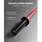 VEVOR Barbell Bar 120cm, Εφαρμογή πλάκες βάρους 2 ιντσών, Barbell Bar με κοντή λαβή για προπόνηση δύναμης, Άρση βαρών, Squat, Deadlift, πρέσα πάγκου, μπούκλα, πρέσα οροφής, χωρητικότητα 550lbs/226kg