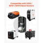 Αντλία καυσίμου VEVOR Diesel Heater, 12/24V DC Air Heater αυτοκινήτου Δοσομετρική αντλία καυσίμου ντίζελ, 22 έως 32ML Air Diesel Heaters Parking Pumps Ταιριάζει σε 2KW Θερμοσίφωνες πετρελαίου 5KW 8KW, Αθόρυβη σχεδίαση, Τεχνολογία παλμών