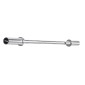 Barbell Bar VEVOR 4FT, ταιριάζει σε πλάκες βάρους 2 ιντσών, επιχρωμιωμένη μπάρα μπάρα με γωνιακή λαβή για προπόνηση δύναμης, Άρση βαρών, Squat, Deadlift, πρέσα πάγκου, μπούκλα, πρέσα οροφής, χωρητικότητα 500lbs