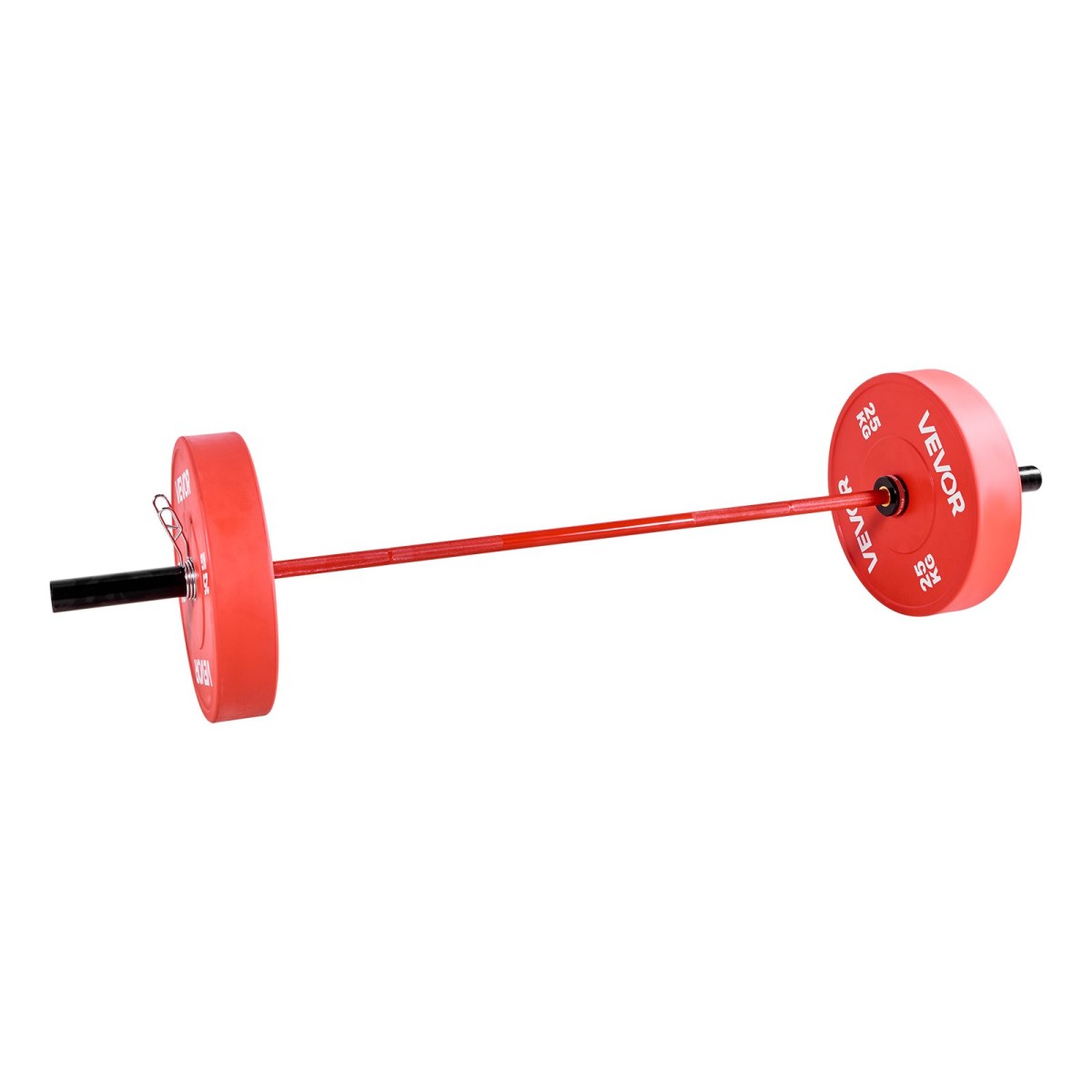 VEVOR Barbell Bar 180cm, Εφαρμογή πλάκες βάρους 2 ιντσών, Barbell Bar με γρατσουνισμένη λαβή για προπόνηση δύναμης, Άρση βαρών, Squat, Deadlift, Πρέσα πάγκου, Curl, Overhead Press, Χωρητικότητα 700lbs/317kg
