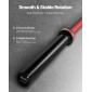 VEVOR Barbell Bar 180cm, Εφαρμογή πλάκες βάρους 2 ιντσών, Barbell Bar με γρατσουνισμένη λαβή για προπόνηση δύναμης, Άρση βαρών, Squat, Deadlift, Πρέσα πάγκου, Curl, Overhead Press, Χωρητικότητα 700lbs/317kg