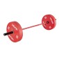 VEVOR Barbell Bar 180cm, Εφαρμογή πλάκες βάρους 2 ιντσών, Barbell Bar με γρατσουνισμένη λαβή για προπόνηση δύναμης, Άρση βαρών, Squat, Deadlift, Πρέσα πάγκου, Curl, Overhead Press, Χωρητικότητα 700lbs/317kg