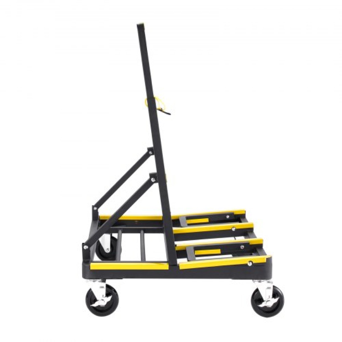 VEVOR Drywall Cart Dolly, χωρητικότητα φορτίου 816 kg, Dolly από ατσάλινο πάνελ με 4 περιστρεφόμενους τροχούς & επεκτεινόμενο κατάστρωμα, καρότσι φορτηγού με πτυσσόμενο πάνελ με ιμάντα πρόσδεσης για χειρισμό κόντρα πλακέ, γυψοσανίδα, γυαλί