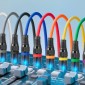 Καλώδιο VEVOR XLR 2 m, 10 Pack, Shielded Balanced DMX Καλώδια μικροφώνου αρσενικό σε θηλυκό, επίχρυσα καλώδια ηχείων μικροφώνου XLR 3 ακίδων, για φωτισμό σκηνής, μικρόφωνα, ενισχυτής, μίξερ, συστήματα ηχείων