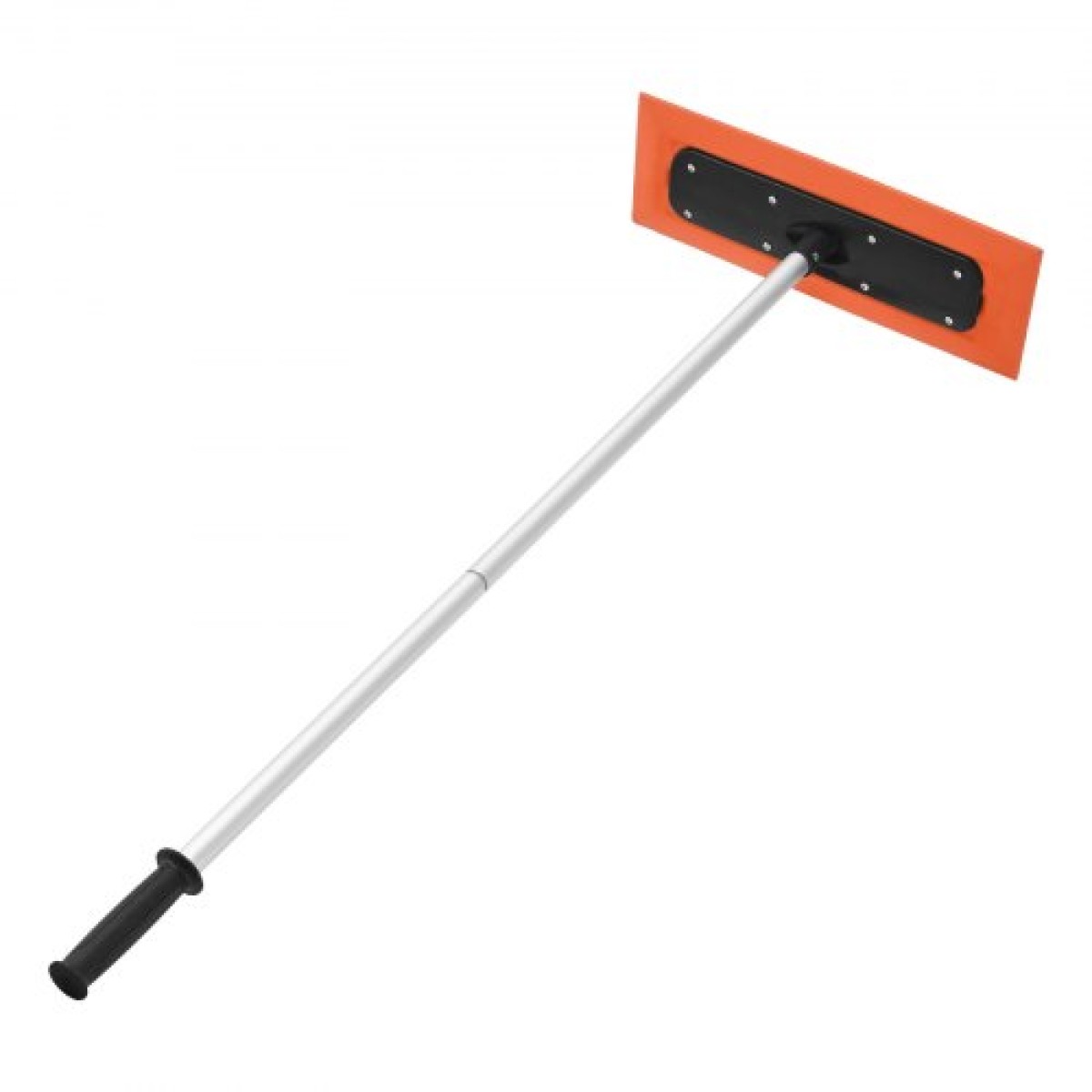 VEVOR Snow Roof Rake, 1,2m Long Reach Roof Snow Snow Scraper, 45cm Λεπίδα αφρού για χωρίς γρατσουνιές, Αντιολισθητική λαβή, Ελαφρύ εργαλείο αφαίρεσης χιονιού για καθαρισμό υπολειμμάτων από ταράτσα γκαράζ οχημάτων