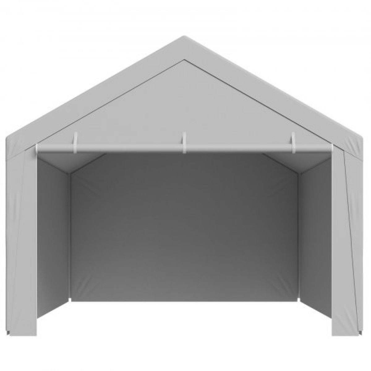 Ανταλλακτικό κουβούκλιο VEVOR, 3,6 x 6 m Tarp για πόσιμο γκαράζ με πλαϊνά τοιχώματα, ανθεκτικό στην υπεριώδη ακτινοβολία & αδιάβροχο, βαρέως τύπου τάπα για σκέπαστρο αυτοκινήτου με μπάγκες, γκρι, πλαίσιο δεν περιλαμβάνεται