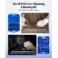 VEVOR Bearing Press Kit, 52+16 Pcs, 2 in 1 Bushing Driver Tool & Bearing Kit, Race and Seal Driver Kit με 49 κουμπώματα, 10 κολέτες, Slide Hammer, Heavy Duty Removal Set τοποθέτηση με θήκη