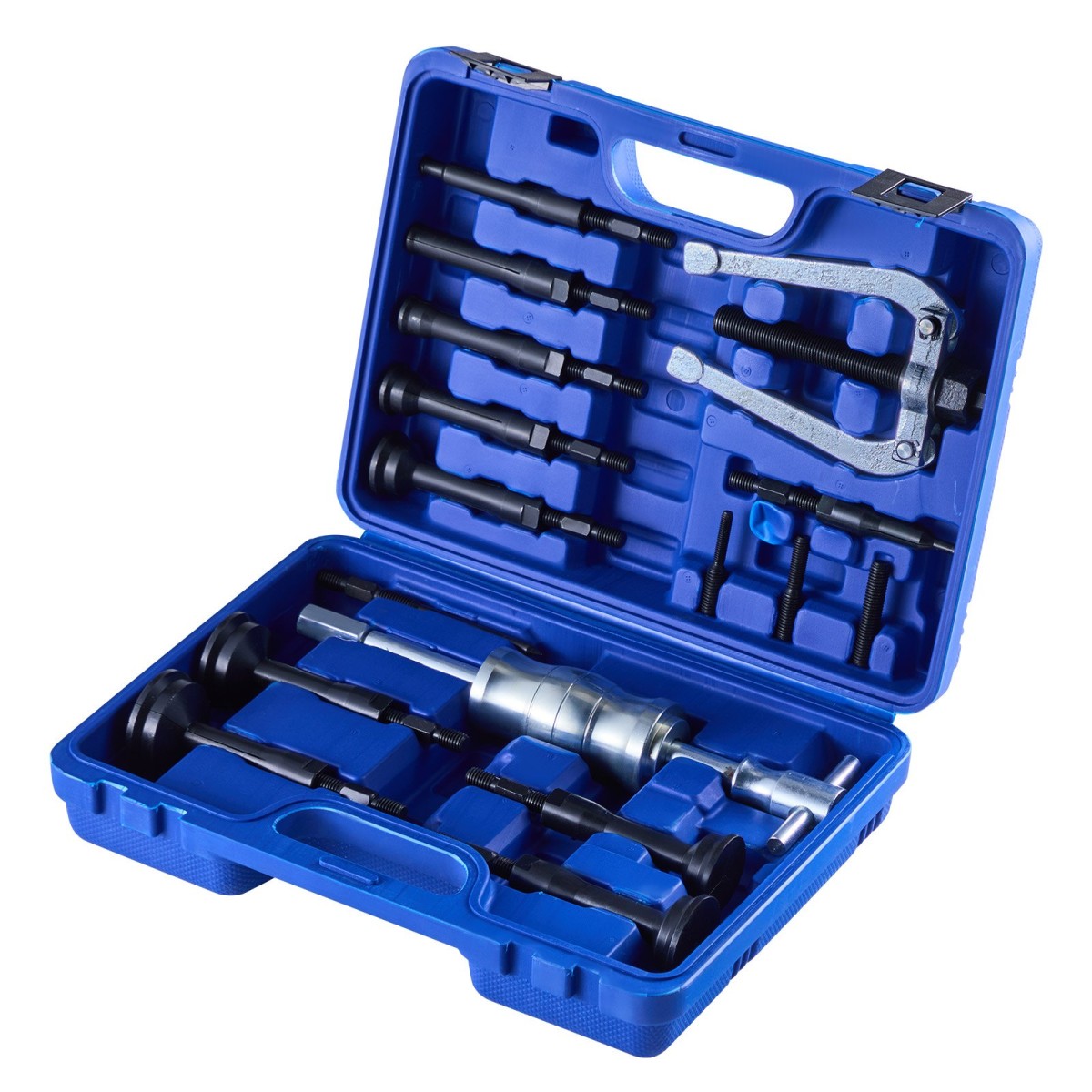 VEVOR Bearing Press Kit, 52+16 Pcs, 2 in 1 Bushing Driver Tool & Bearing Kit, Race and Seal Driver Kit με 49 κουμπώματα, 10 κολέτες, Slide Hammer, Heavy Duty Removal Set τοποθέτηση με θήκη