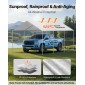 Ανταλλακτικό κουβούκλιο VEVOR, 3 x 6 m Tarp Tent Tent Garage Potable, Tarp για προστασία από την υπεριώδη ακτινοβολία και αδιάβροχο, κάλυμμα θύρας αυτοκινήτου βαρέως τύπου με μπάγκες, γκρι, πλαίσιο Δεν περιλαμβάνεται